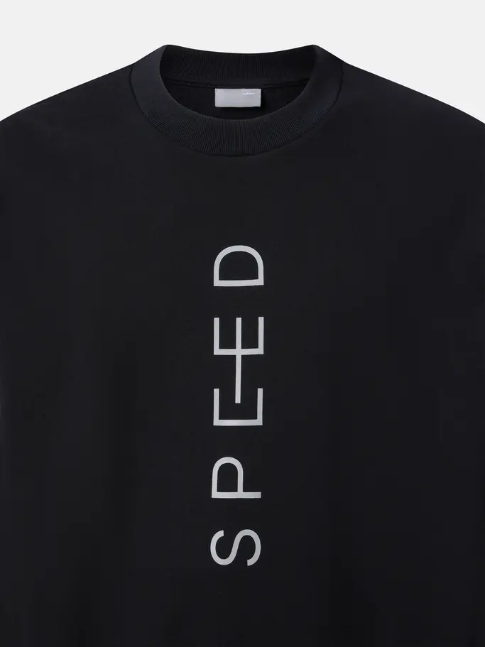 Club head, voir image en taille réelle de la vue frontale de Product detail - SPEED Crewneck Unisex black