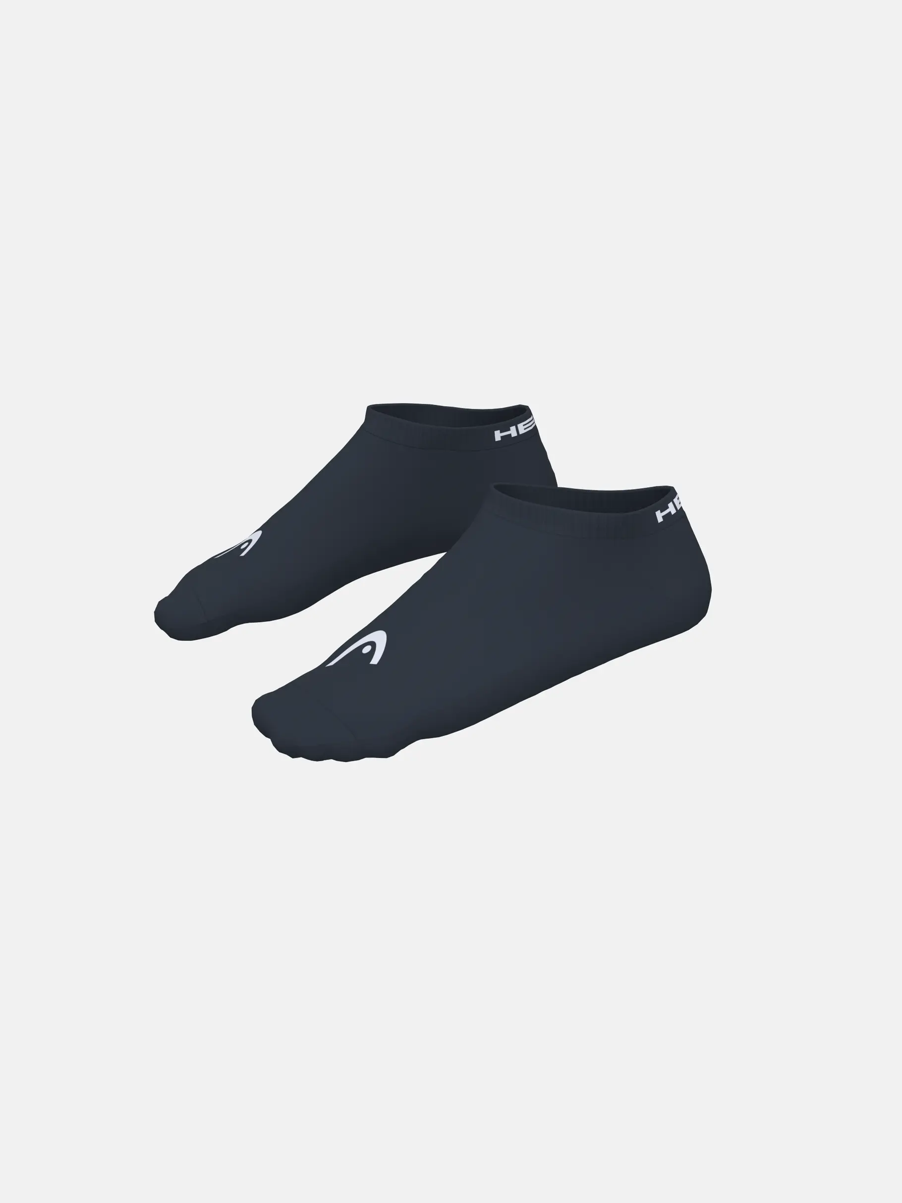 , weergave van volledige grootte van vooraanzicht van Product detail - HEAD ALL SPORTS Unisex Short Socks 2P black
