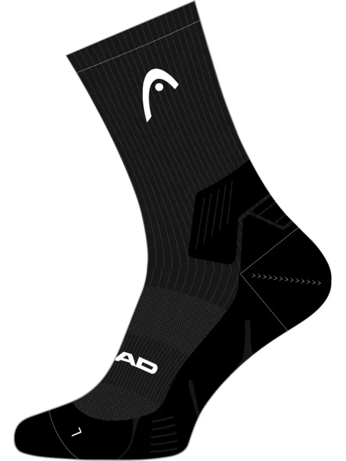 Sale, voir image en taille réelle de la vue frontale de Product detail - SOCKS TENNIS 1P Crew black