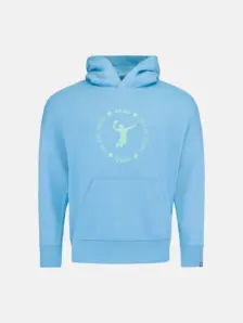 Display front view 1 of Product detail - PADEL Hoodie Unisex electric blue