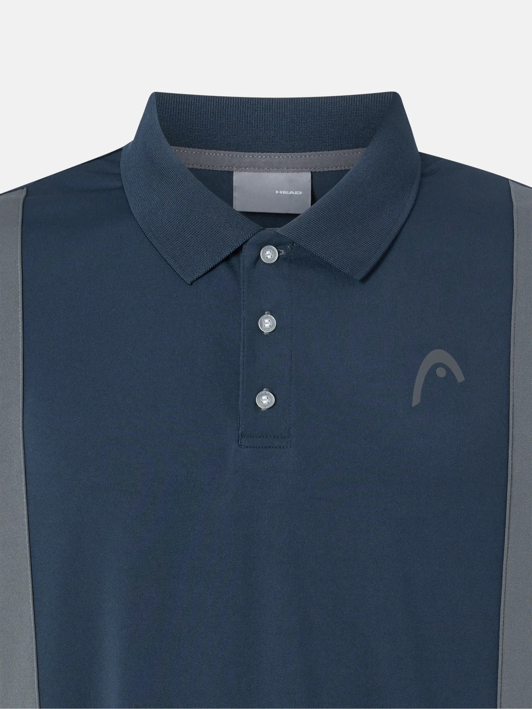 , view full size image of Front view of Product detail - CLUB 25 TECH Polo Shirt Men navy