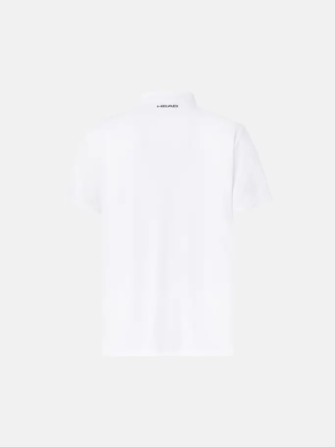 , view full size image of Front view of Product detail - CLUB 25 TECH Polo Shirt Men white