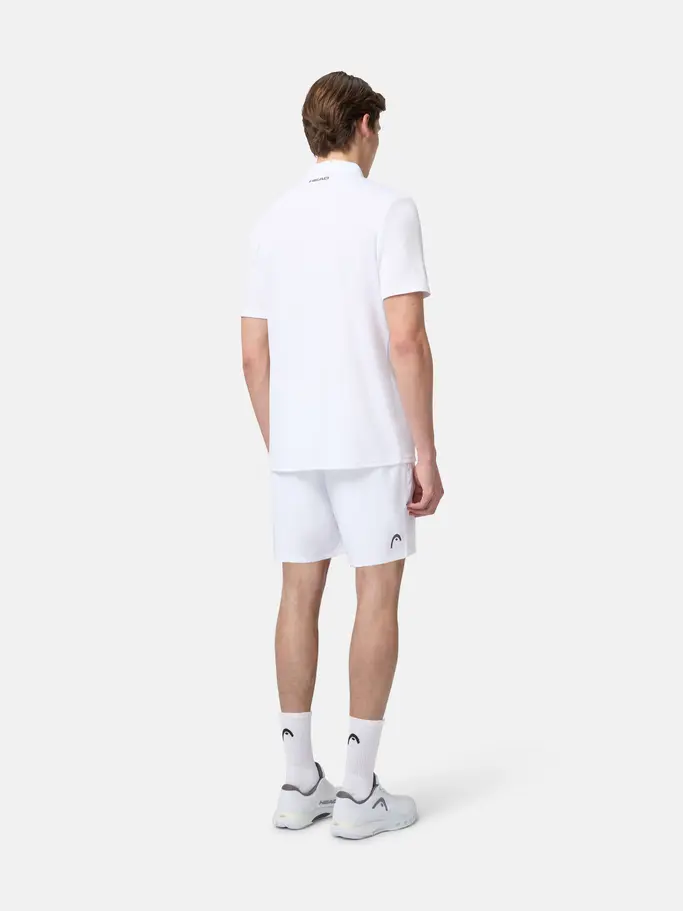 , view full size image of Front view of Product detail - CLUB 25 TECH Polo Shirt Men white