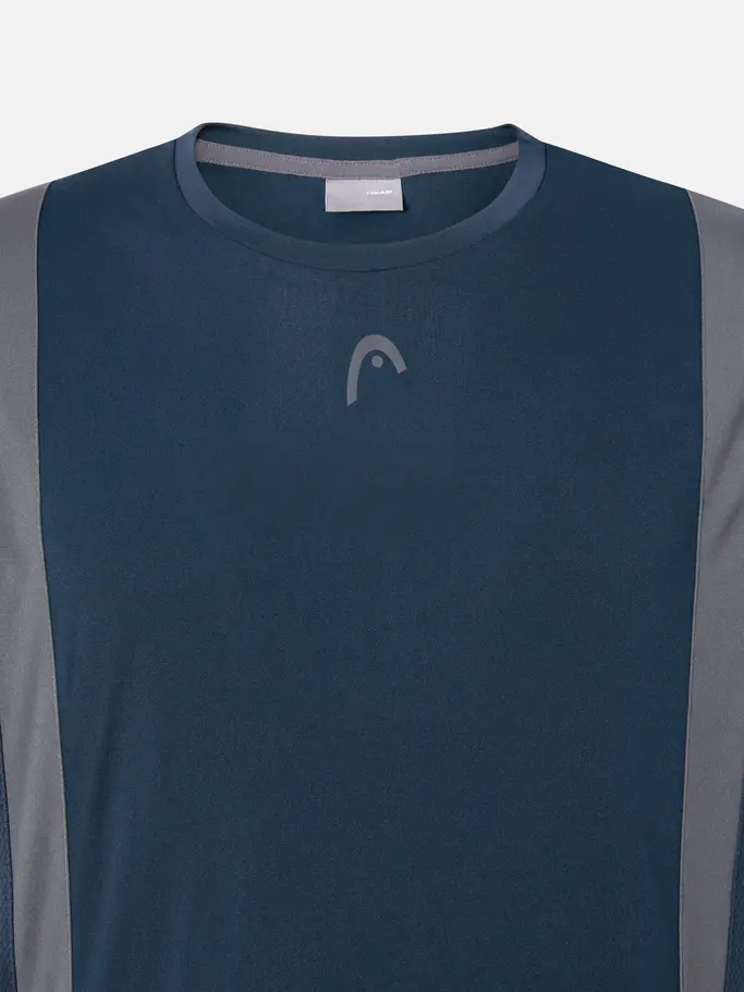 , view full size image of Front view of Product detail - CLUB 25 TECH T-Shirt Men navy