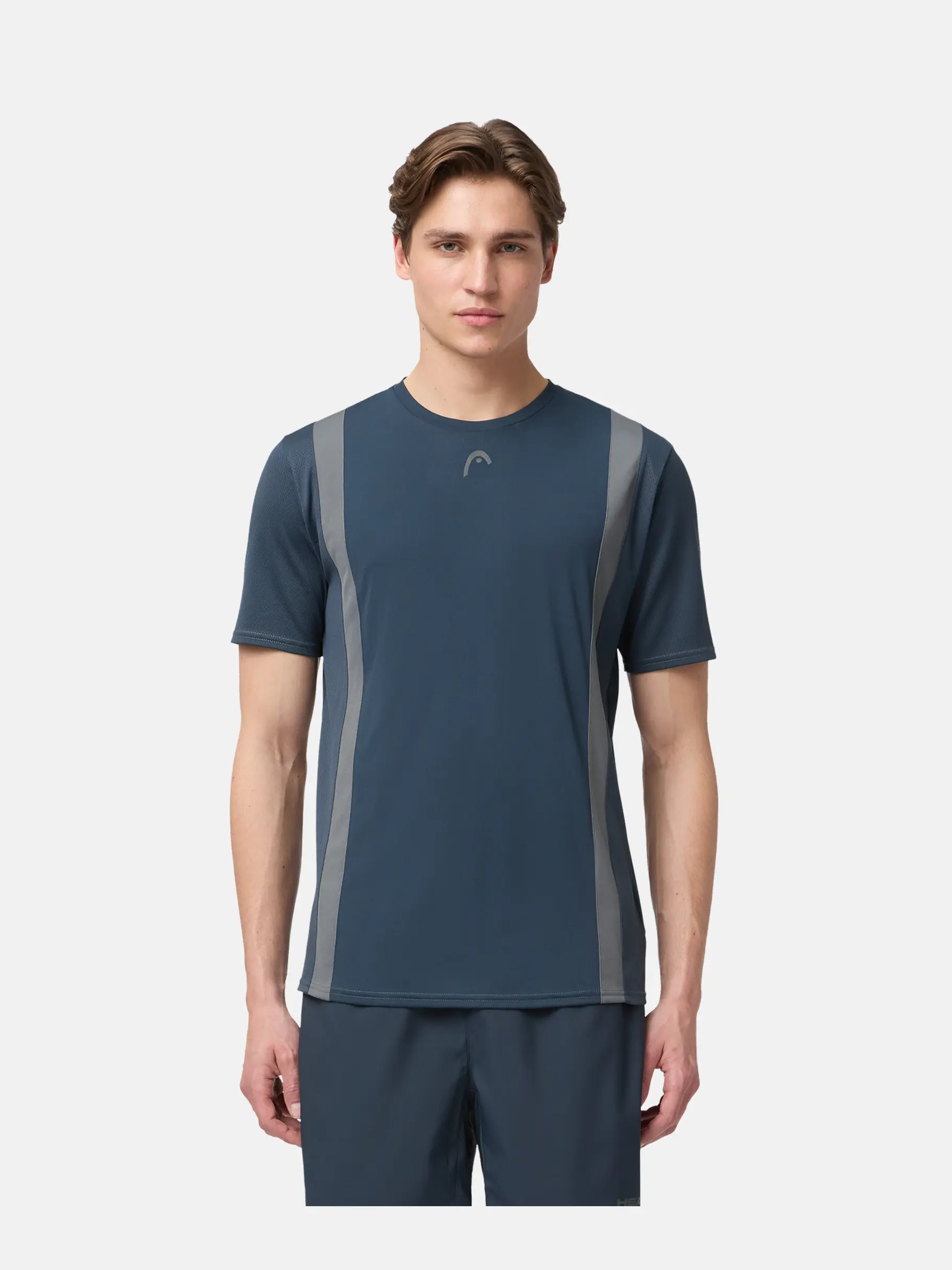 , view full size image of Front view of Product detail - CLUB 25 TECH T-Shirt Men navy