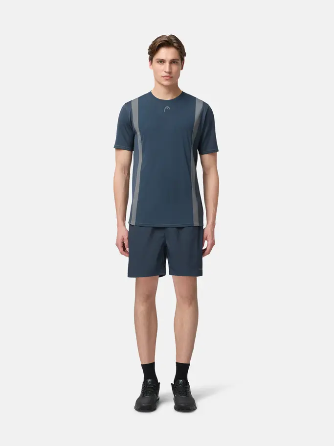 , view full size image of Front view of Product detail - CLUB 25 TECH T-Shirt Men navy