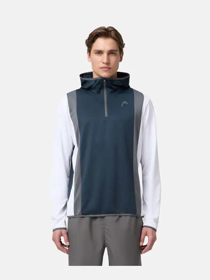 , voir image en taille réelle de la vue frontale de Product detail - CLUB 25 TECH Hoodie Men navy/white