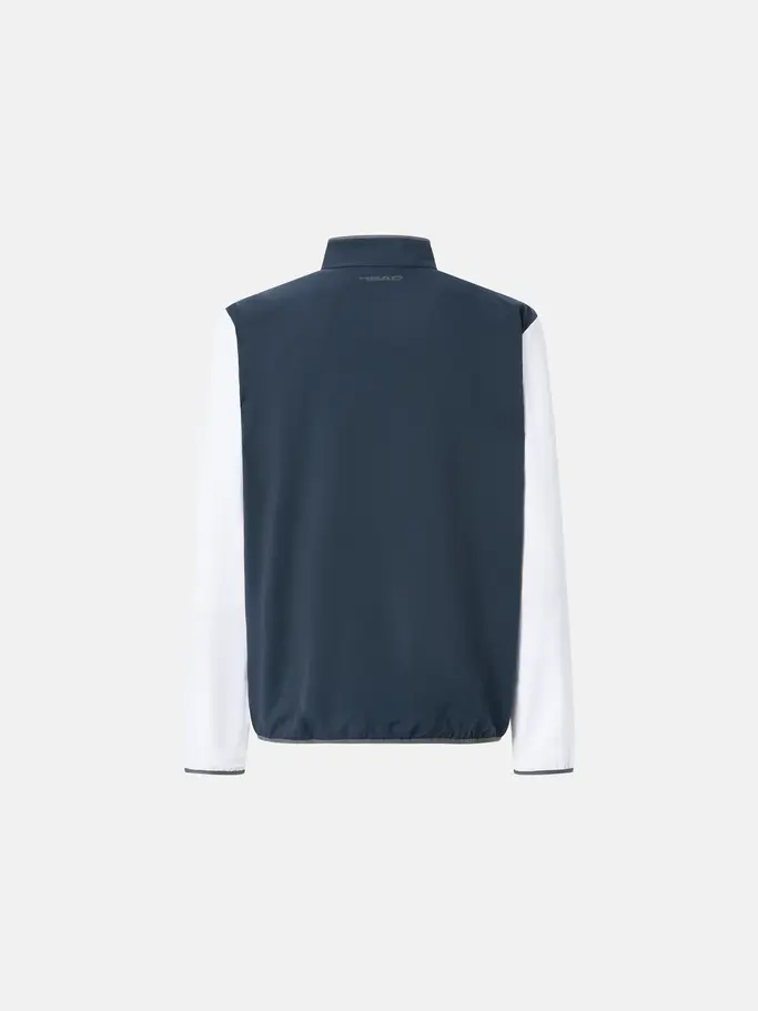 , view full size image of Front view of Product detail - CLUB 25 Jacket Men navy/white