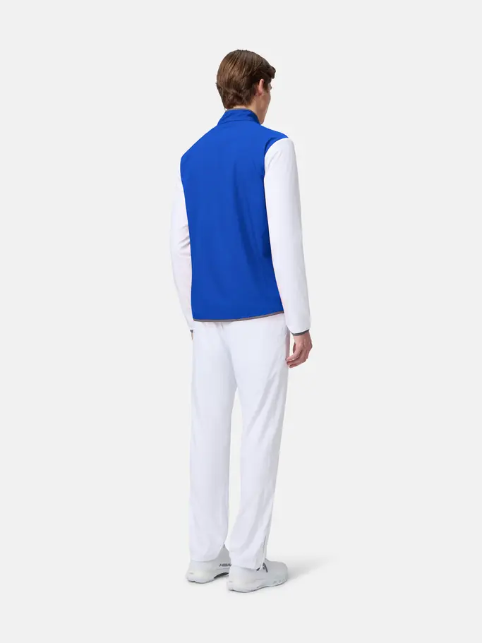 , view full size image of Front view of Product detail - CLUB 25 Jacket Men royal/white