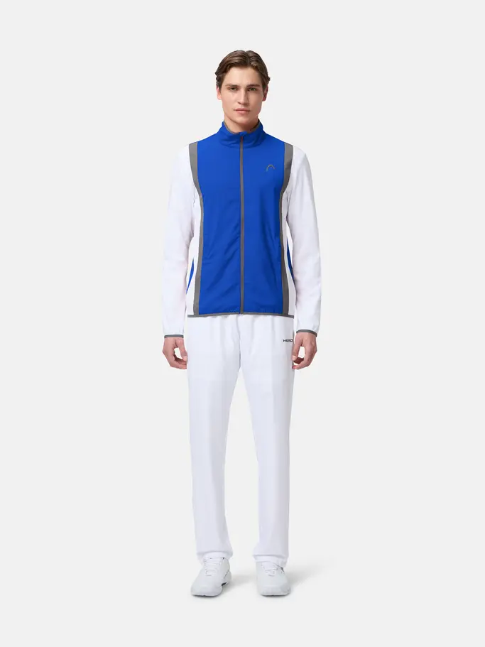 , view full size image of Front view of Product detail - CLUB 25 Jacket Men royal/white