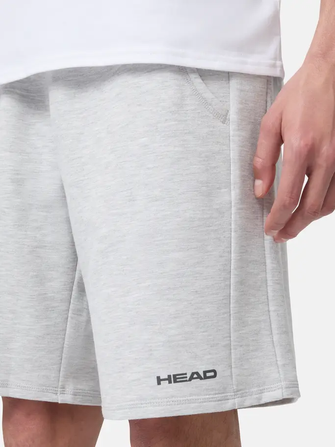 , view full size image of Front view of Product detail - CLUB ORIGINAL Bermudas Men grey melange