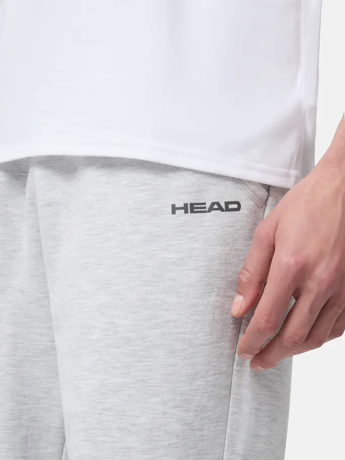 , view full size image of Front view of Product detail - CLUB ORIGINAL Pants Men grey melange