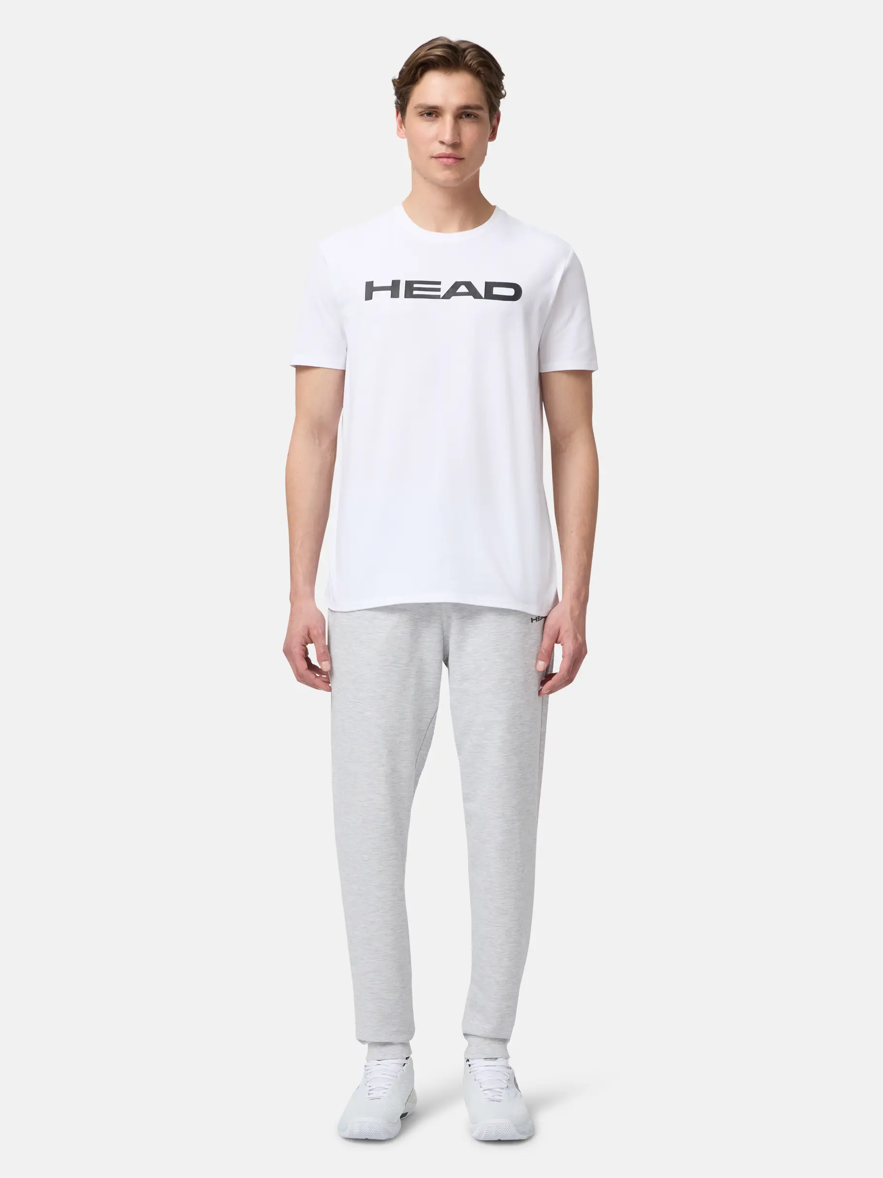 , weergave van volledige grootte van vooraanzicht van Product detail - CLUB ORIGINAL Pants Men grey melange