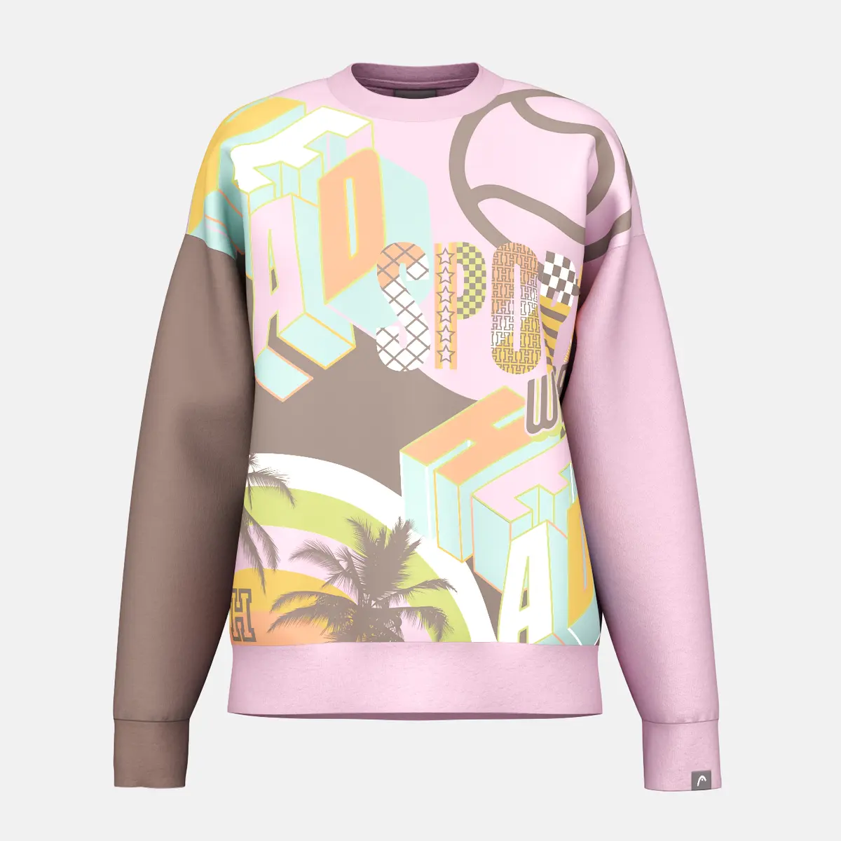 Supreme Vertical Logo Panel Crewneck (SS17) - $148