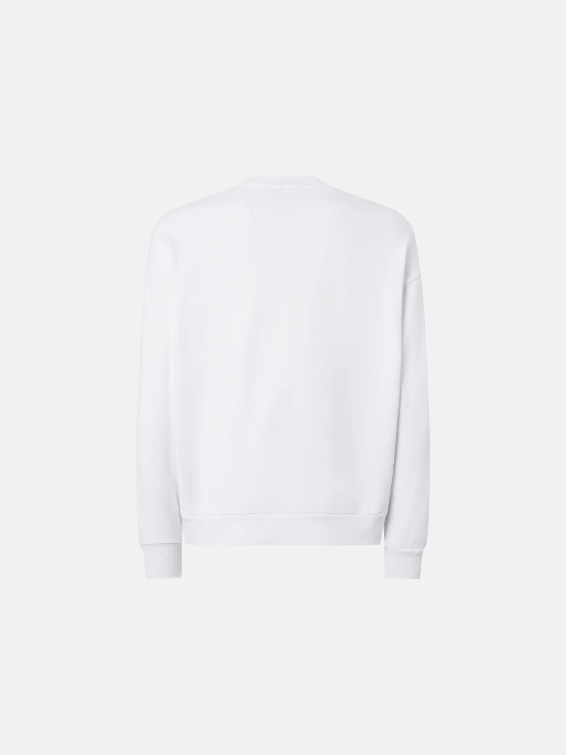 , weergave van volledige grootte van vooraanzicht van Product detail - MOTION Crewneck Unisex white