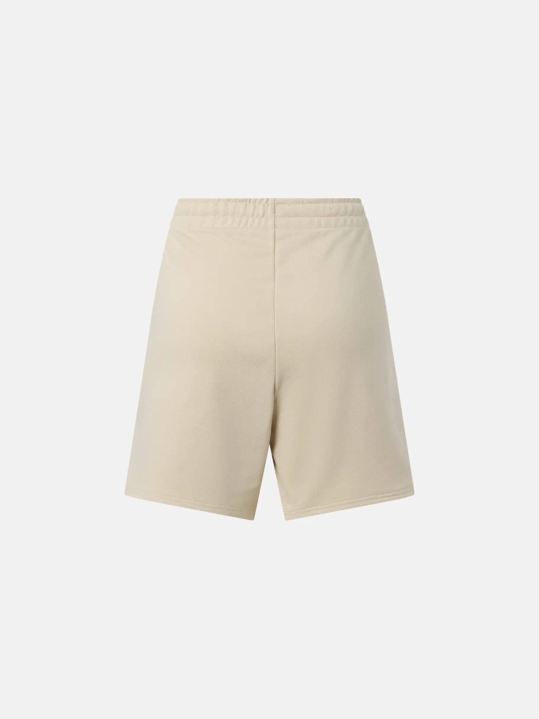 , view full size image of Front view of Product detail - MOTION Sweat Shorts Unisex sand
