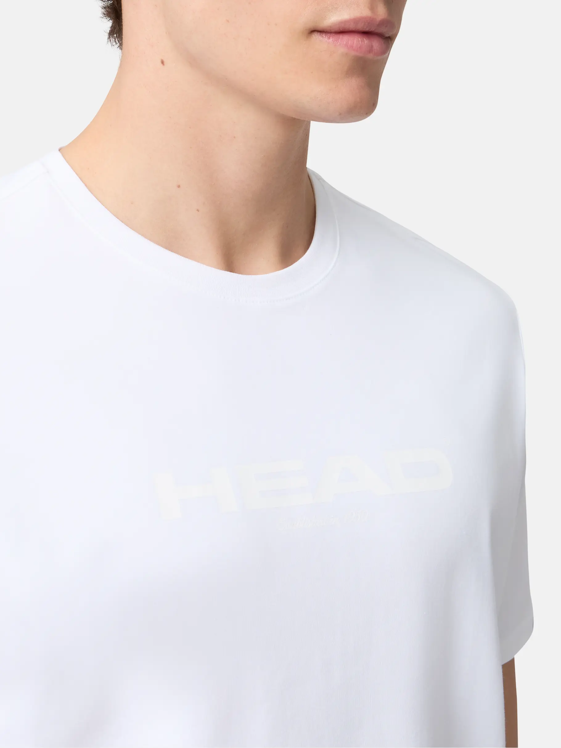 , view full size image of Front view of Product detail - MOTION T-Shirt Men white