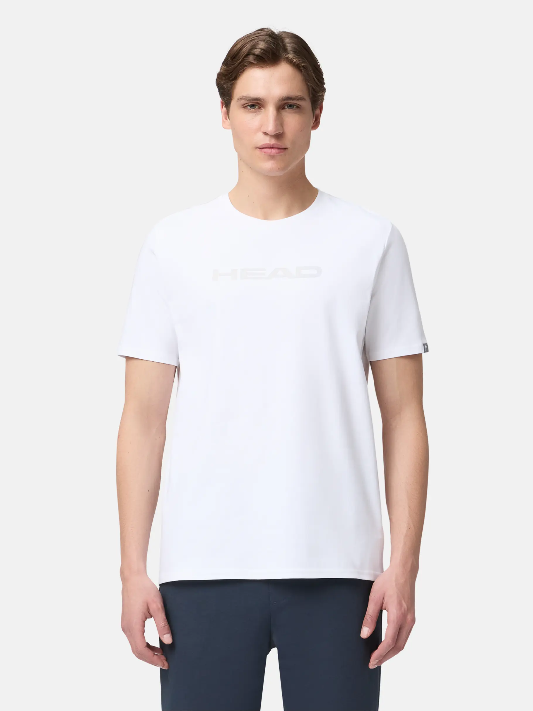, view full size image of Front view of Product detail - MOTION T-Shirt Men white