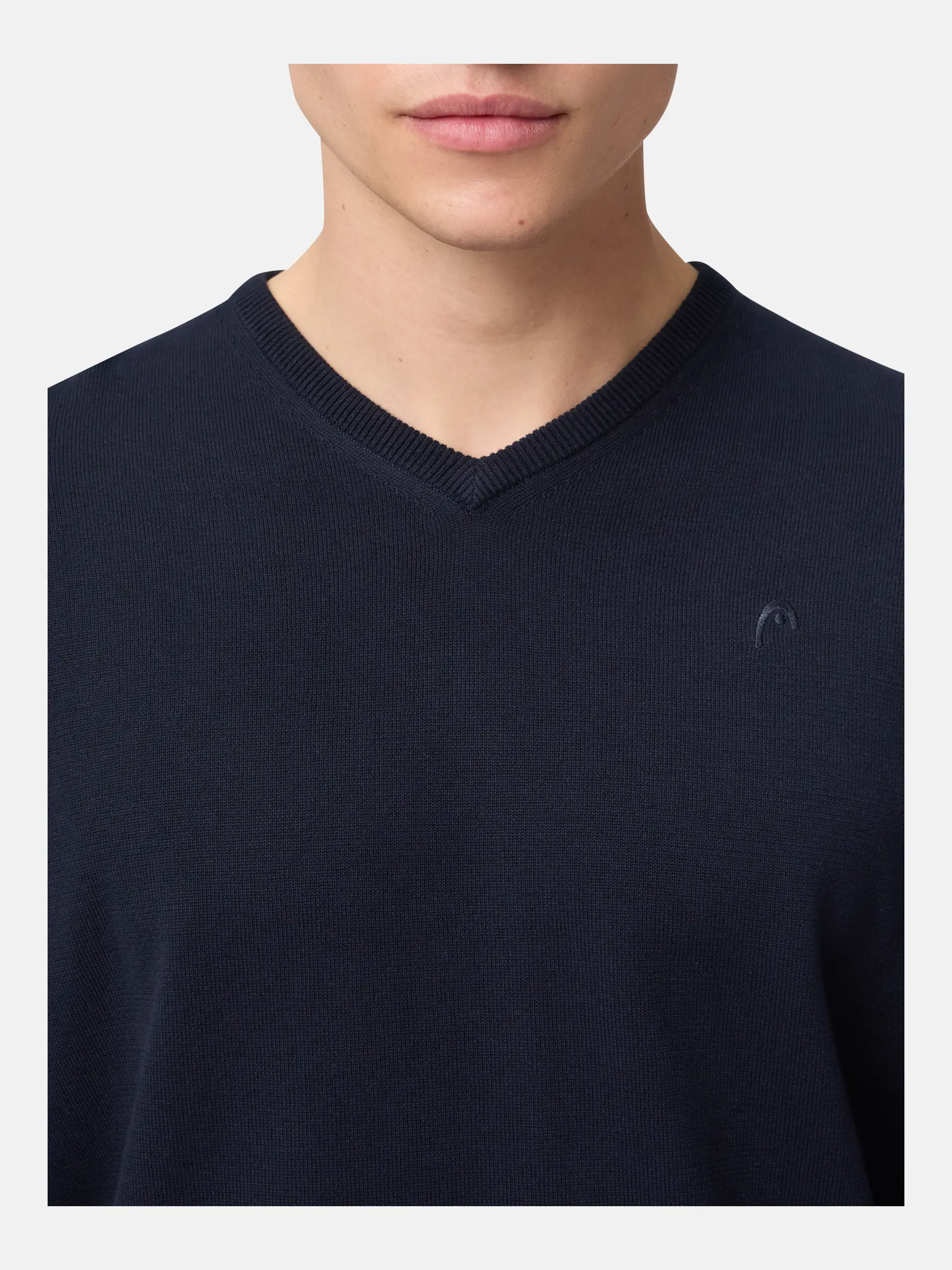 , view full size image of Front view of Product detail - CLASSIC Pullover Men navy