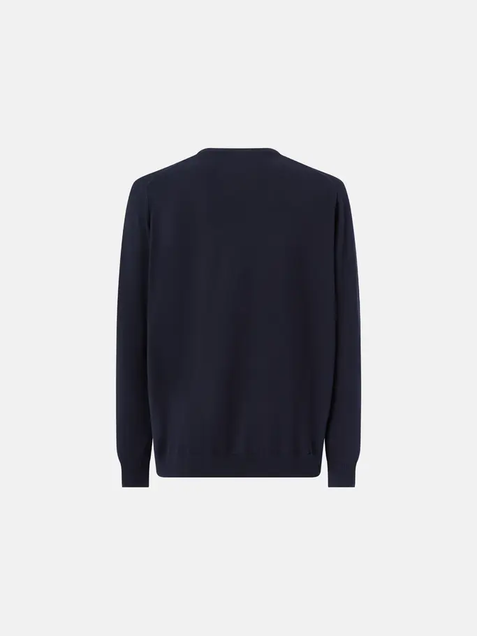 Sale, voir image en taille réelle de la vue frontale de Product detail - CLASSIC Pullover Men navy