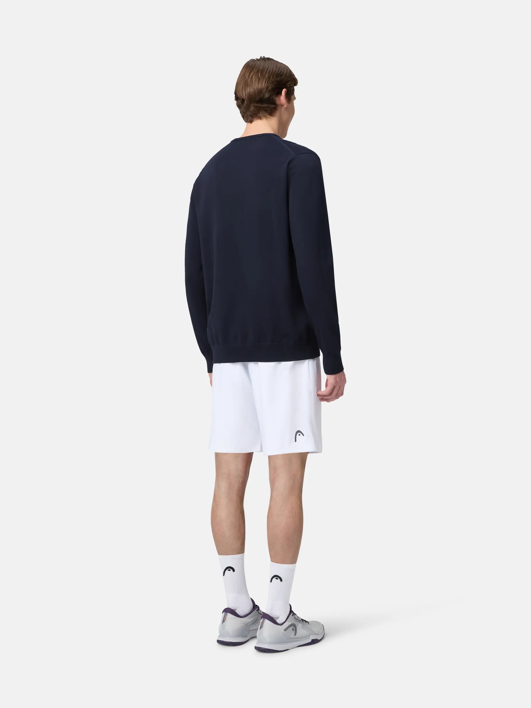 , view full size image of Front view of Product detail - CLASSIC Pullover Men navy