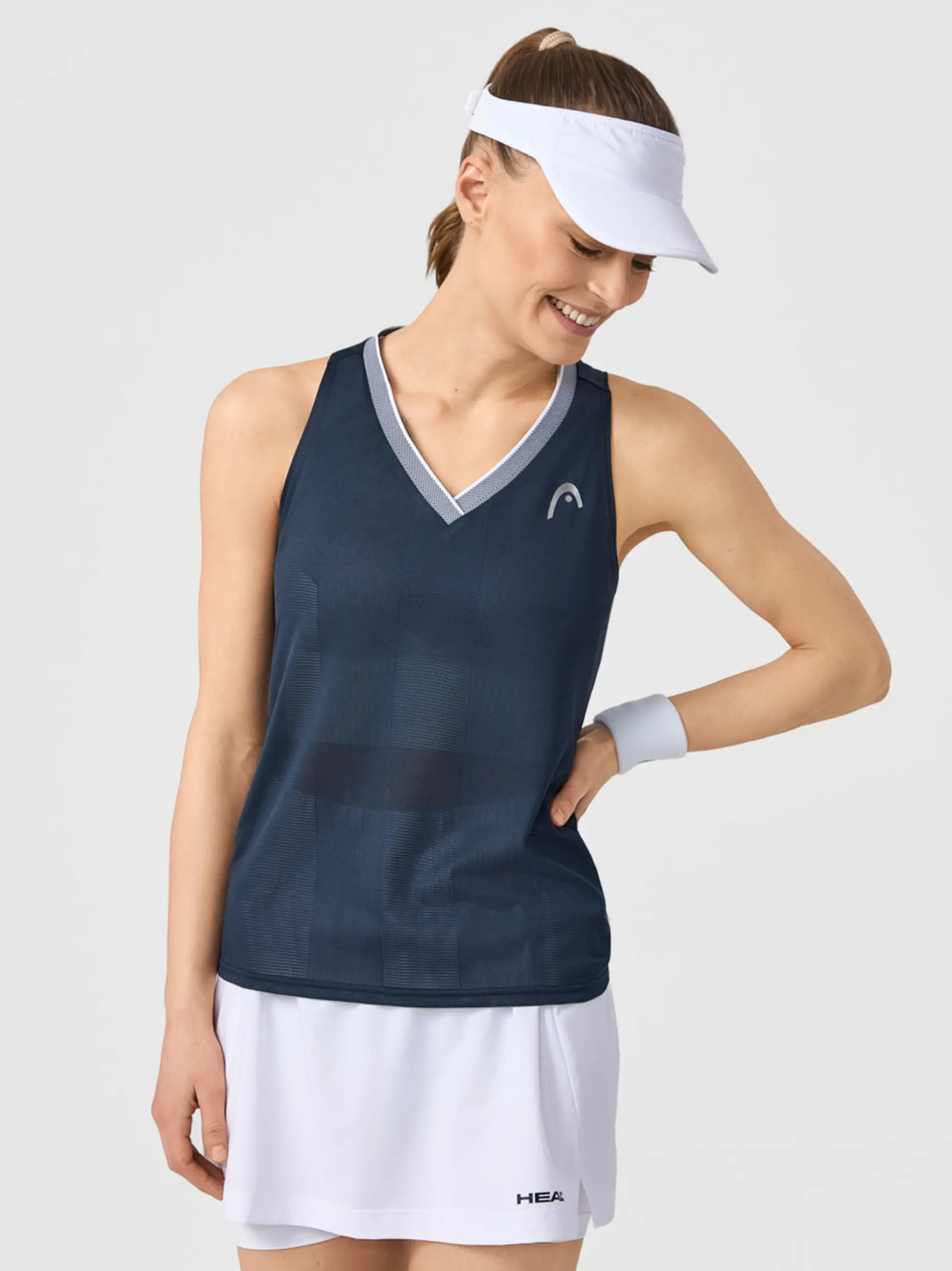 , voir image en taille réelle de la vue frontale de Product detail - PERFORMANCE Tank Top Women navy