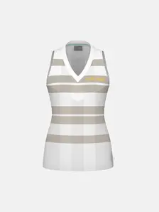 Display front view 3 of Product detail - PERFORMANCE Tank Top Women print perf m/willow grey