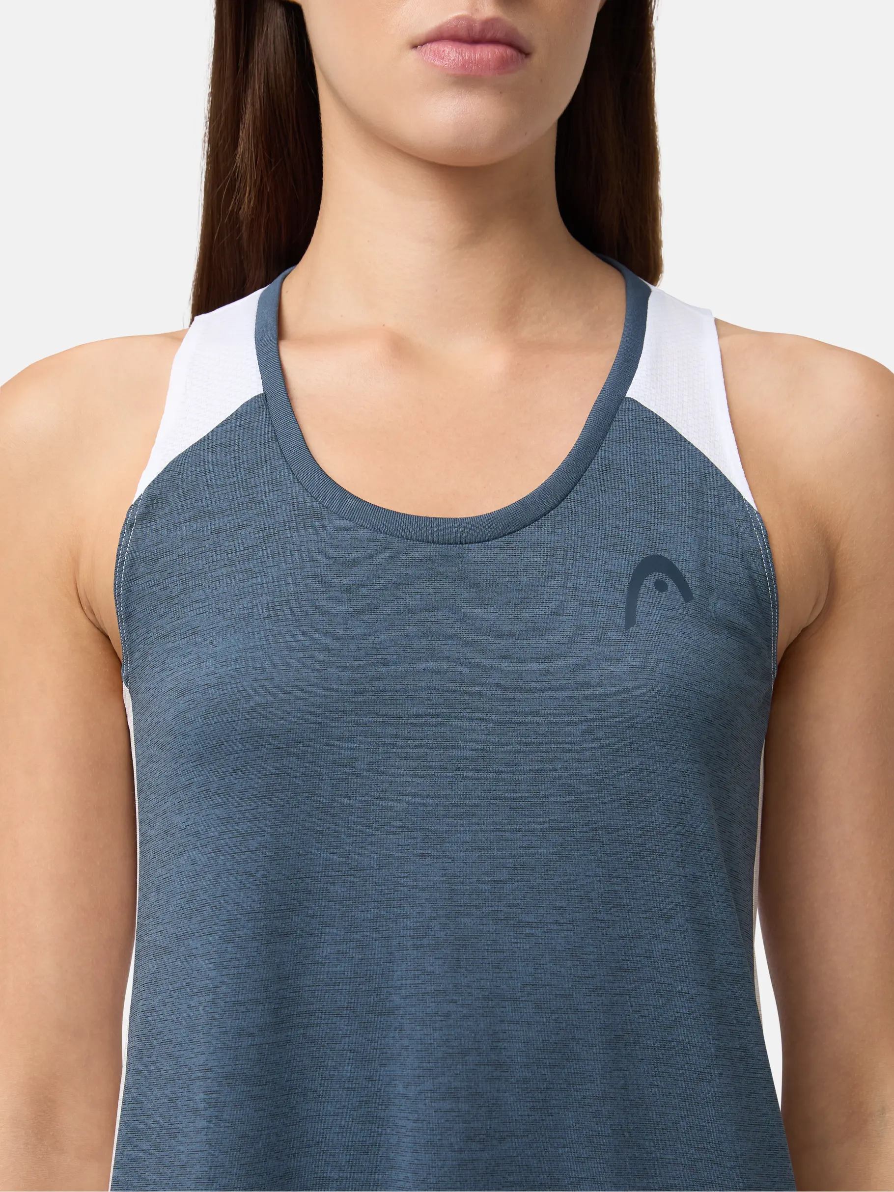 New, weergave van volledige grootte van vooraanzicht van Product detail - PLAY Tech Dress Women navy