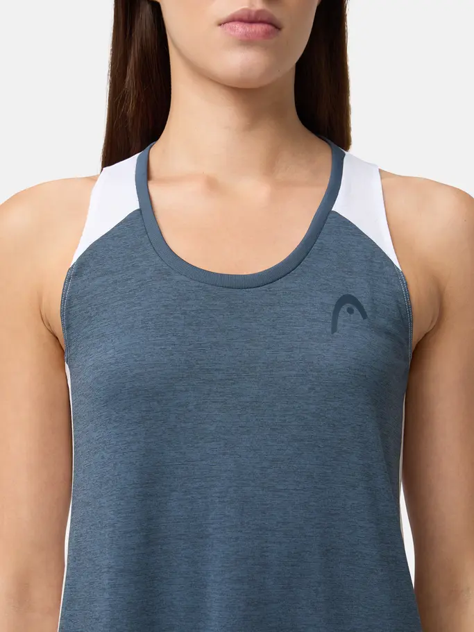 Sale, view full size image of Front view of Product detail - PLAY Tech Dress Women navy