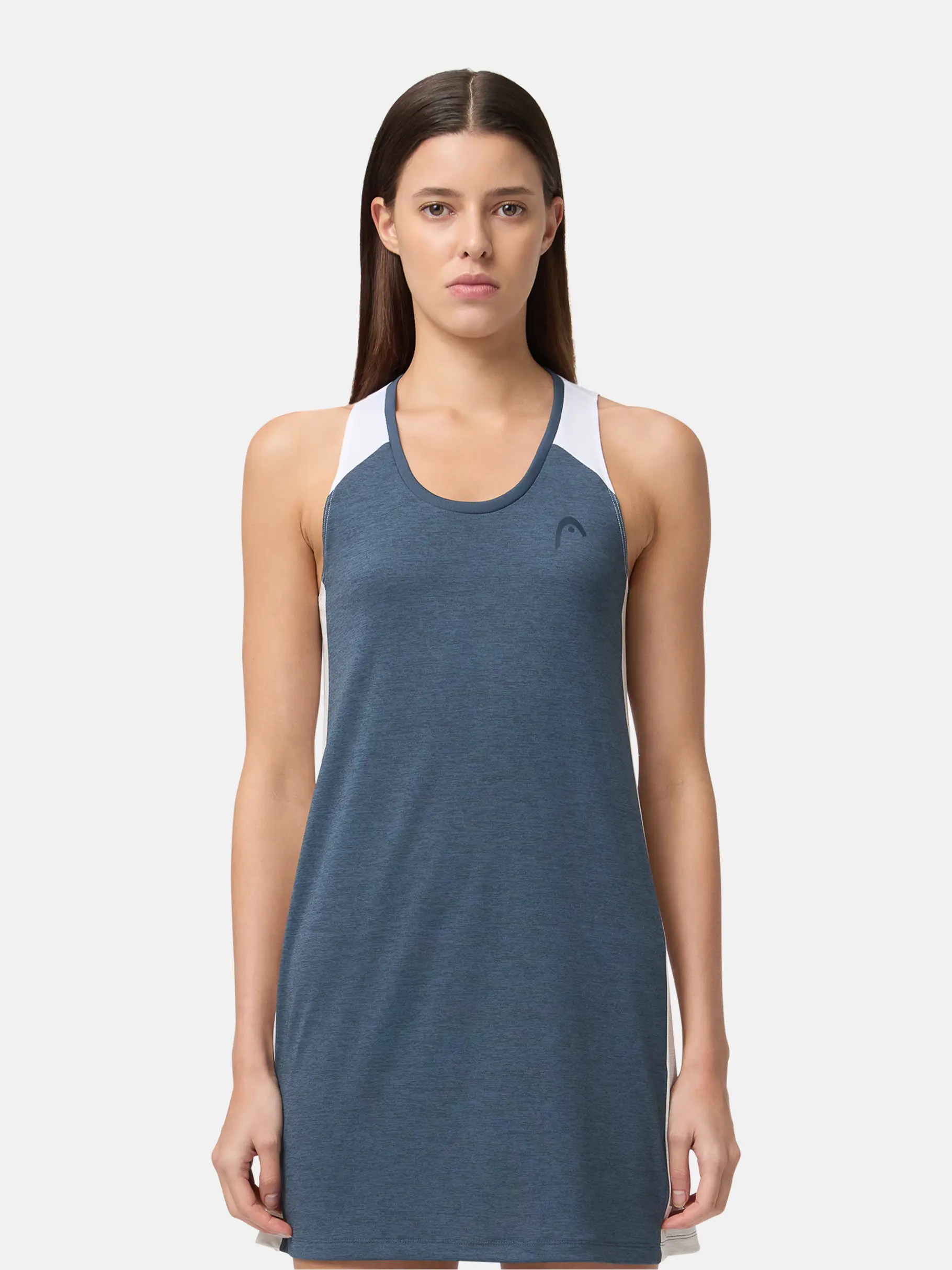New, weergave van volledige grootte van vooraanzicht van Product detail - PLAY Tech Dress Women navy