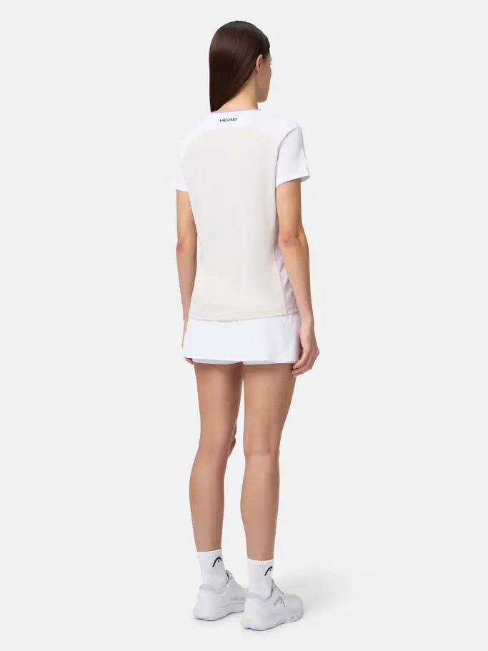 , view full size image of Front view of Product detail - PLAY Tech T-Shirt Women white