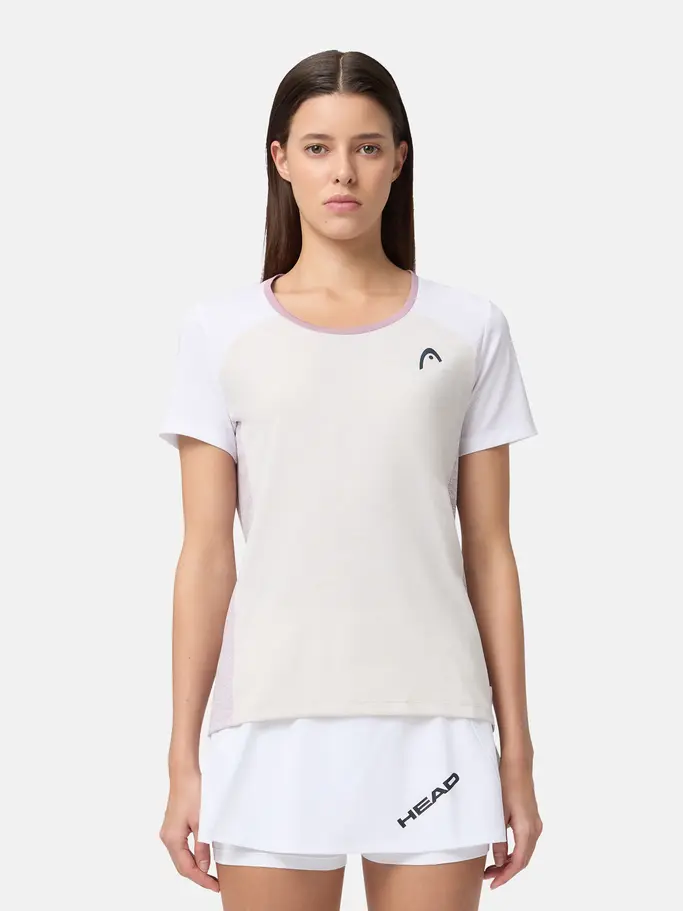 , view full size image of Front view of Product detail - PLAY Tech T-Shirt Women white