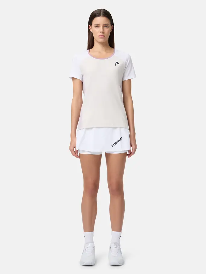 , view full size image of Front view of Product detail - PLAY Tech T-Shirt Women white