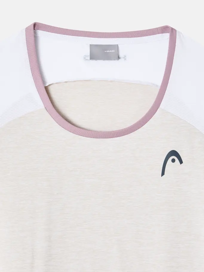 , view full size image of Front view of Product detail - PLAY Tech T-Shirt Women white