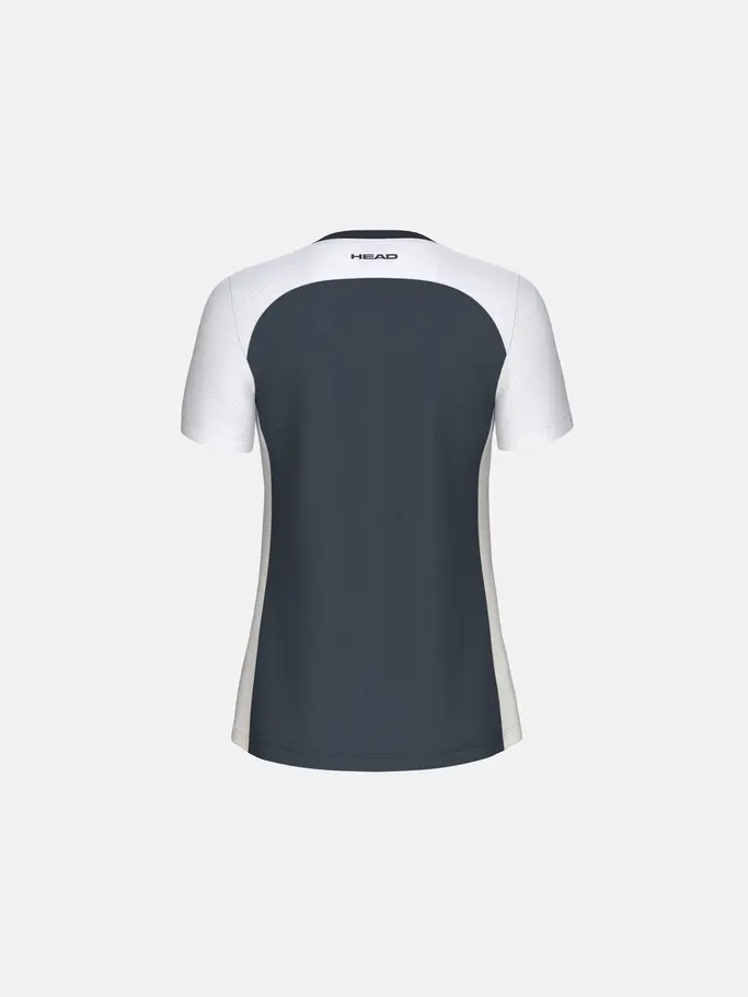 Sale, view full size image of Front view of Product detail - Petite PLAY Tech T-Shirt Women navy