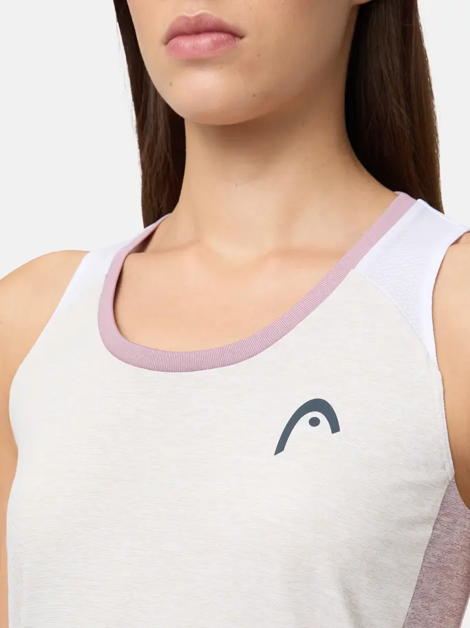 Sale, voir image en taille réelle de la vue frontale de Product detail - PLAY Tech Tank Top Women white