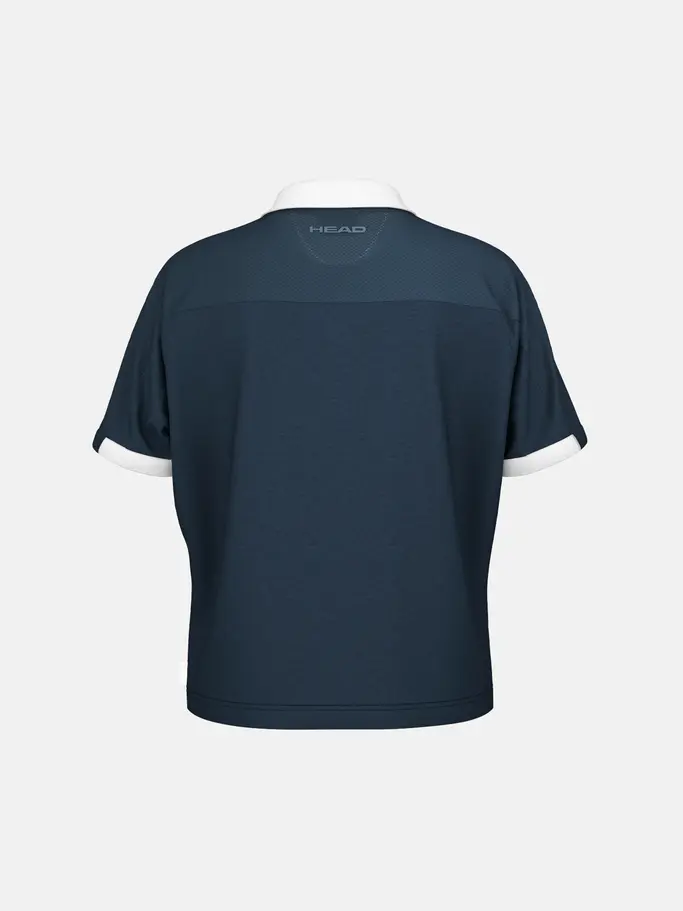 Sale,Best Seller, view full size image of Front view of Product detail - PLAY TECH Polo Shirt Women navy