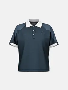 Display front view 3 of Product detail - PLAY TECH Polo Shirt Women navy