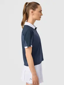 Display front view 4 of Product detail - PLAY TECH Polo Shirt Women navy