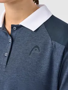 Display front view 8 of Product detail - PLAY TECH Polo Shirt Women navy
