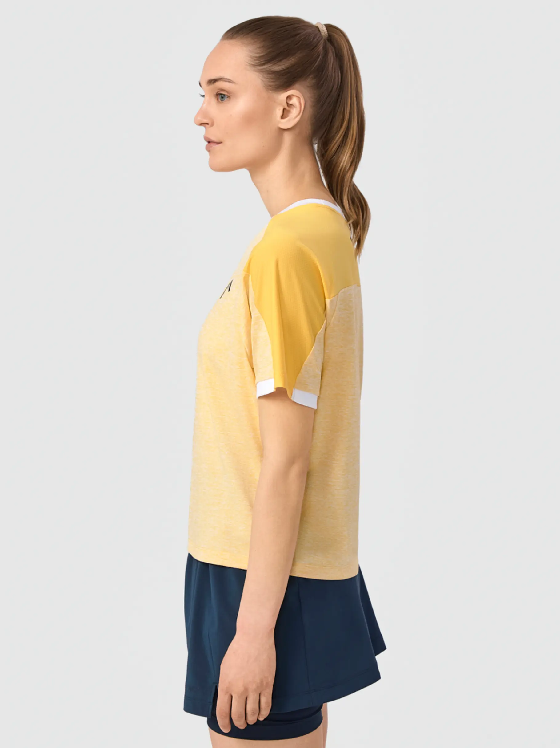 , Ansicht Großes Bild der Vorderseite Product detail - PLAY TECH T-Shirt Women sunflower
