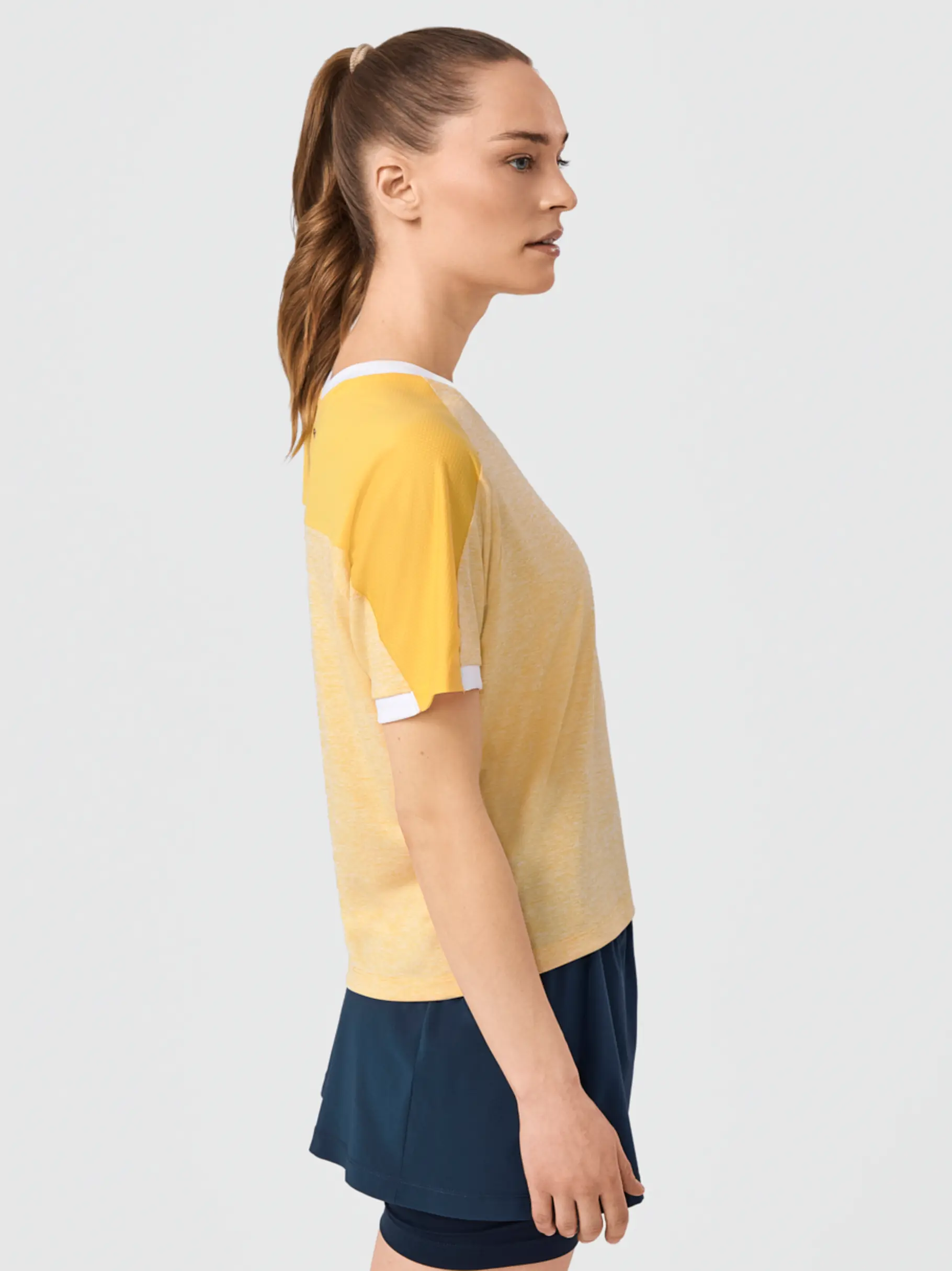 , Ansicht Großes Bild der Vorderseite Product detail - PLAY TECH T-Shirt Women sunflower