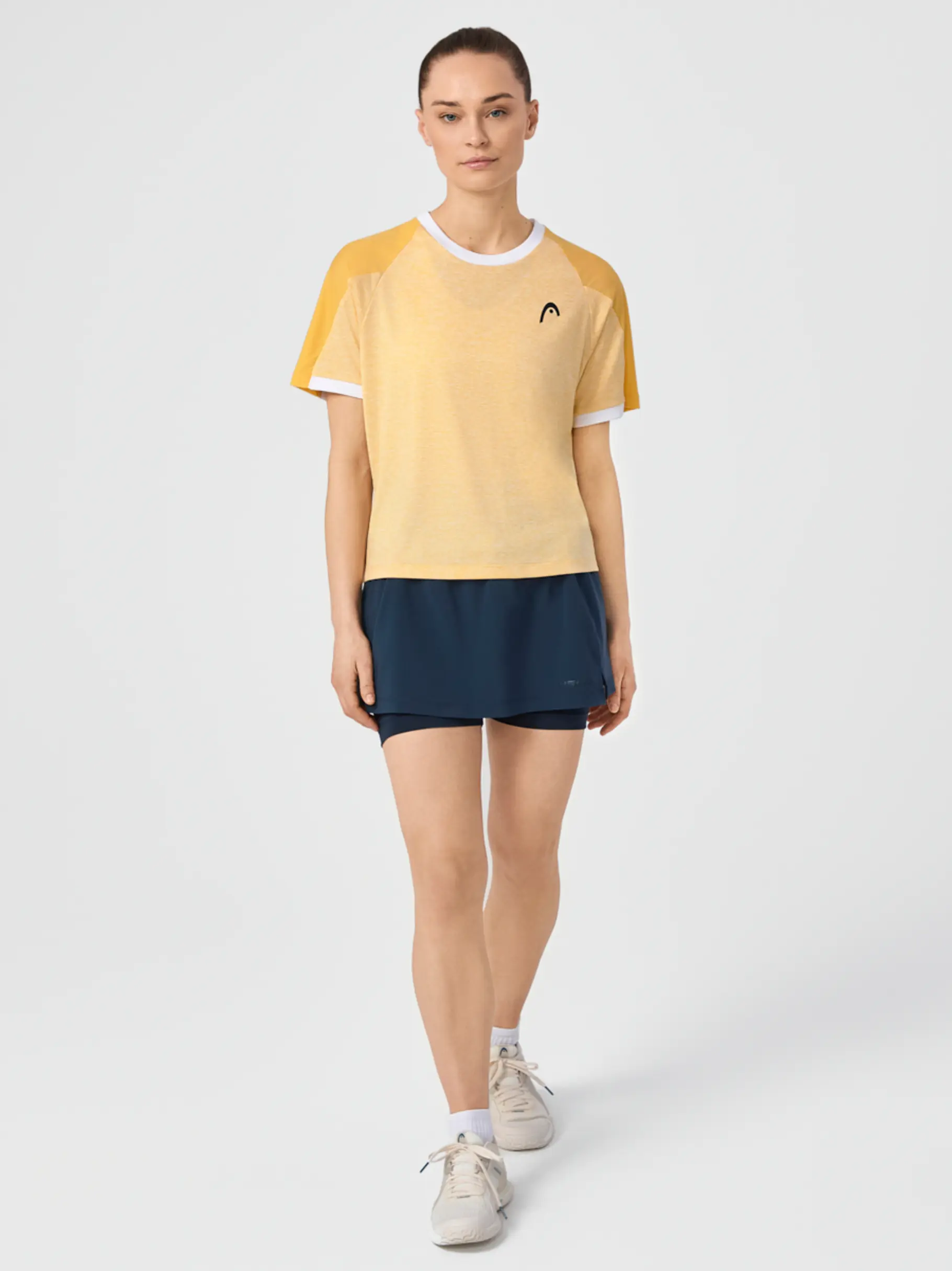 , Ansicht Großes Bild der Vorderseite Product detail - PLAY TECH T-Shirt Women sunflower