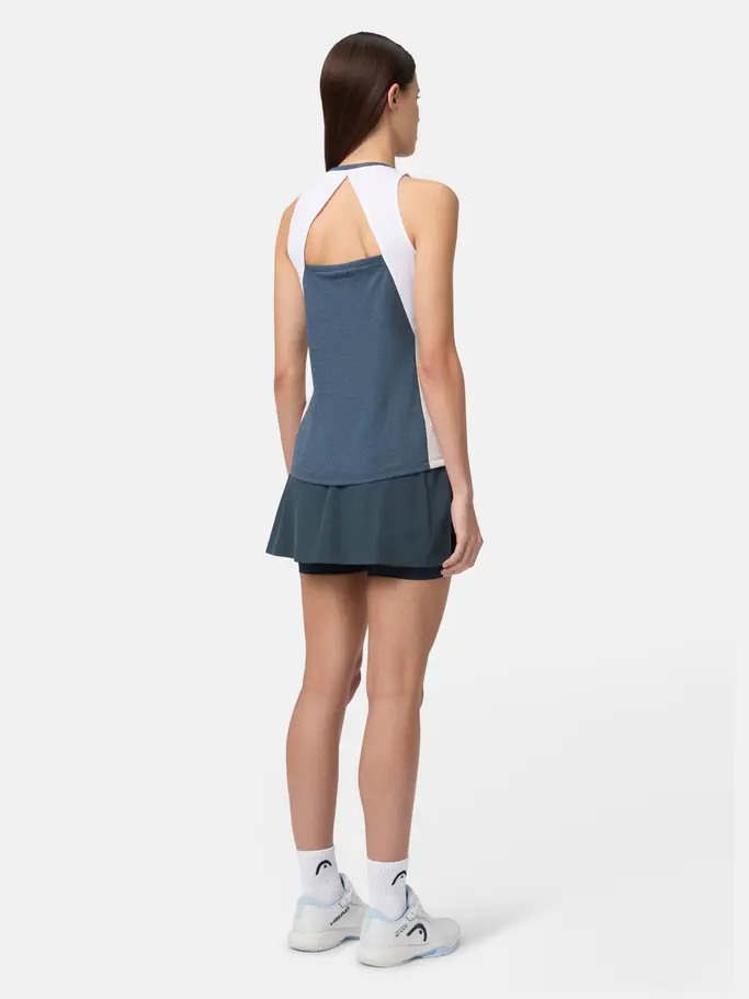 , view full size image of Front view of Product detail - PLAY Skort Women navy