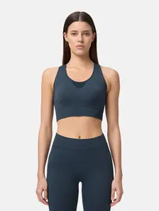 Display front view 4 of Product detail - FLEX Seamless Bra Women navy
