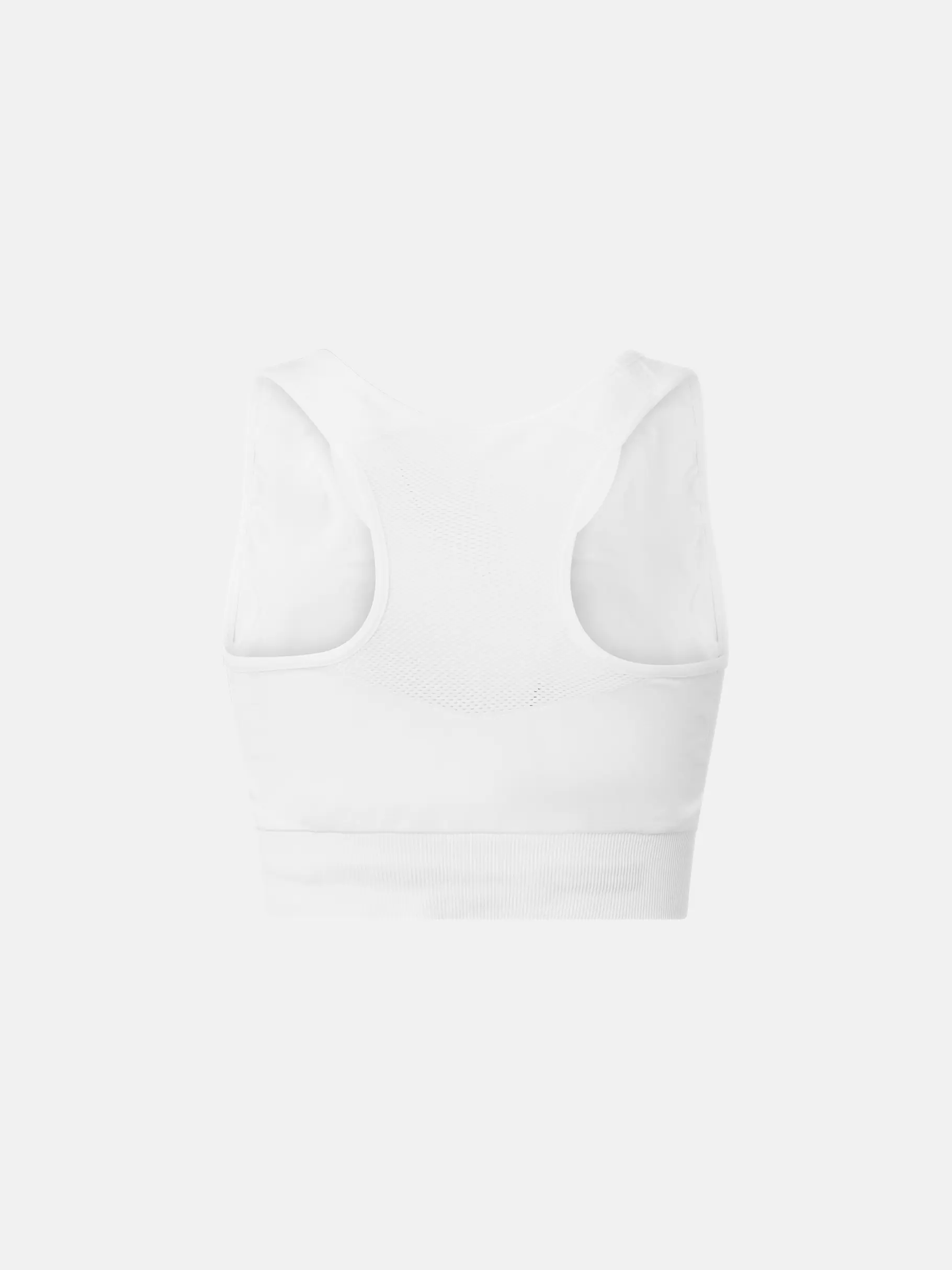 , view full size image of Front view of Product detail - FLEX Seamless Bra Women white