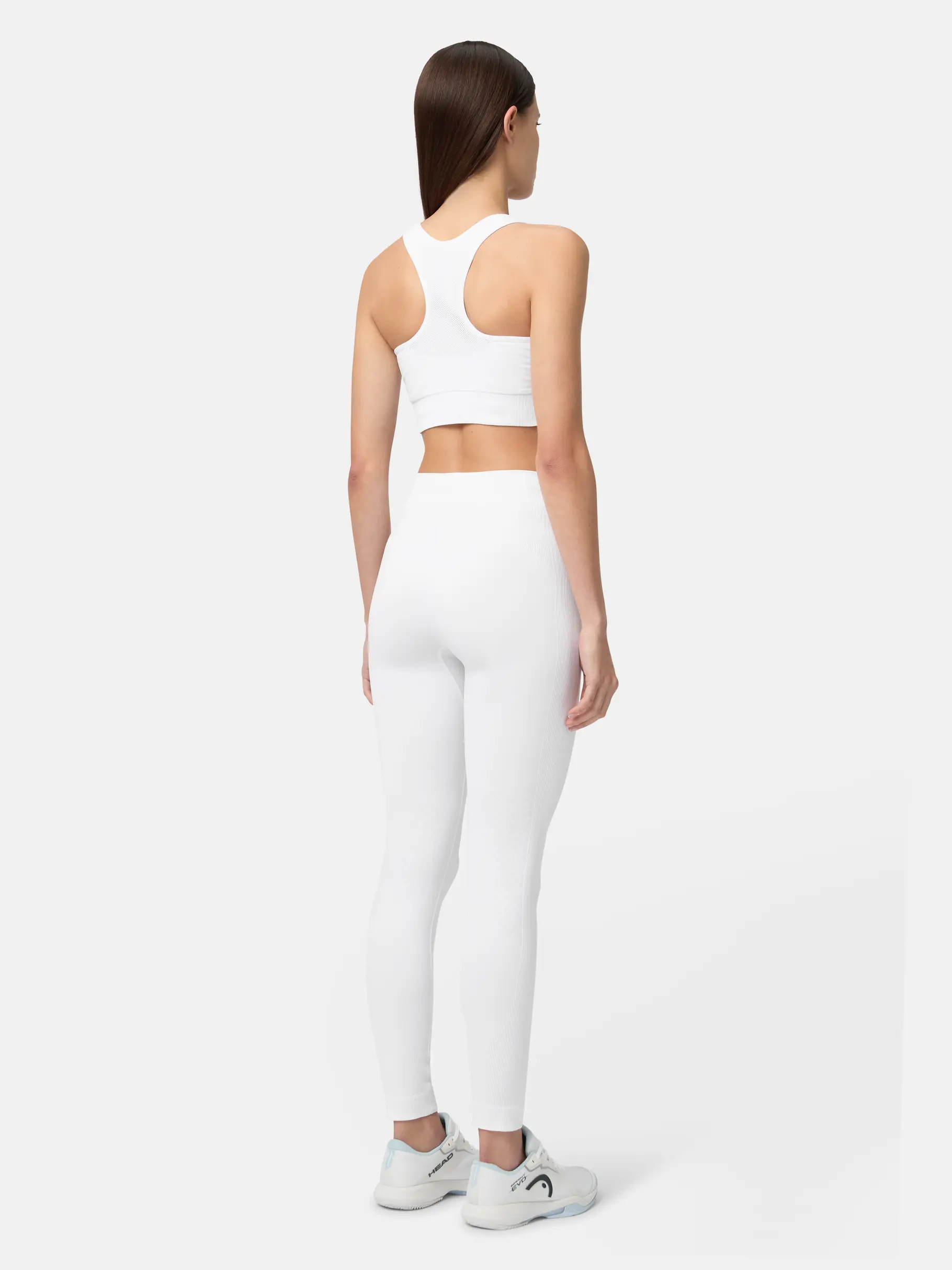 , view full size image of Front view of Product detail - FLEX Seamless Tight Women white