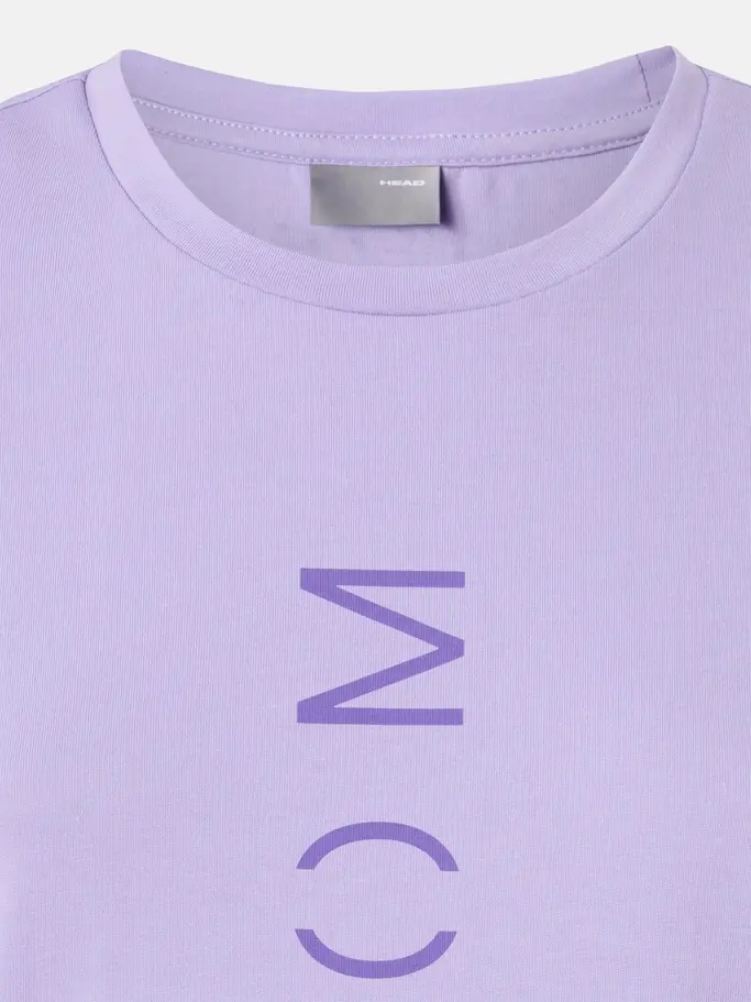 Club head, Ansicht Großes Bild der Vorderseite Product detail - BOOM T-Shirt Women soft violet