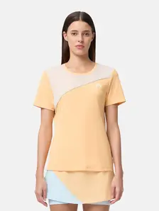 Display front view 4 of Product detail - TIE-BREAK T-Shirt Women apricot/light blue
