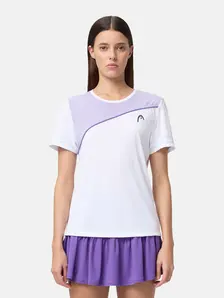 Display front view 4 of Product detail - TIE-BREAK T-Shirt Women white/purple
